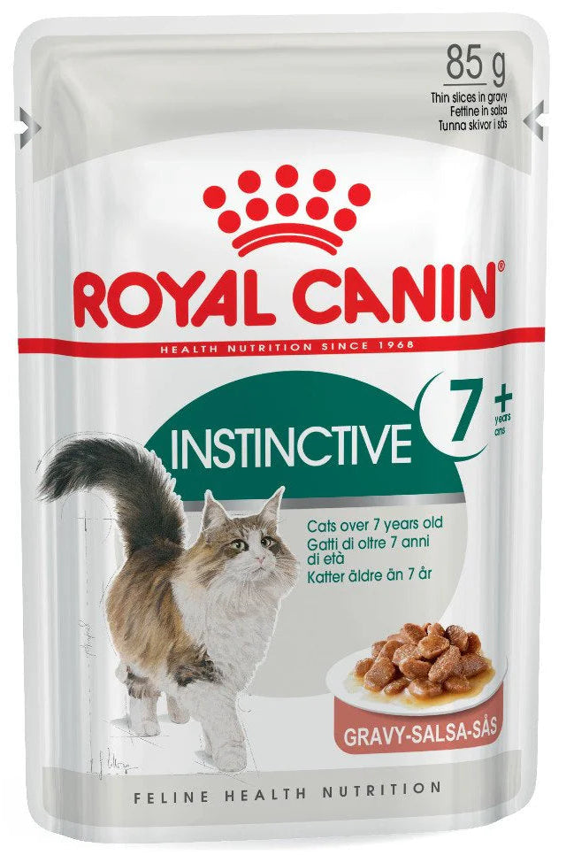 Royal Canin Wet Food Instinctive +7 in Gravy Pouch 85 g