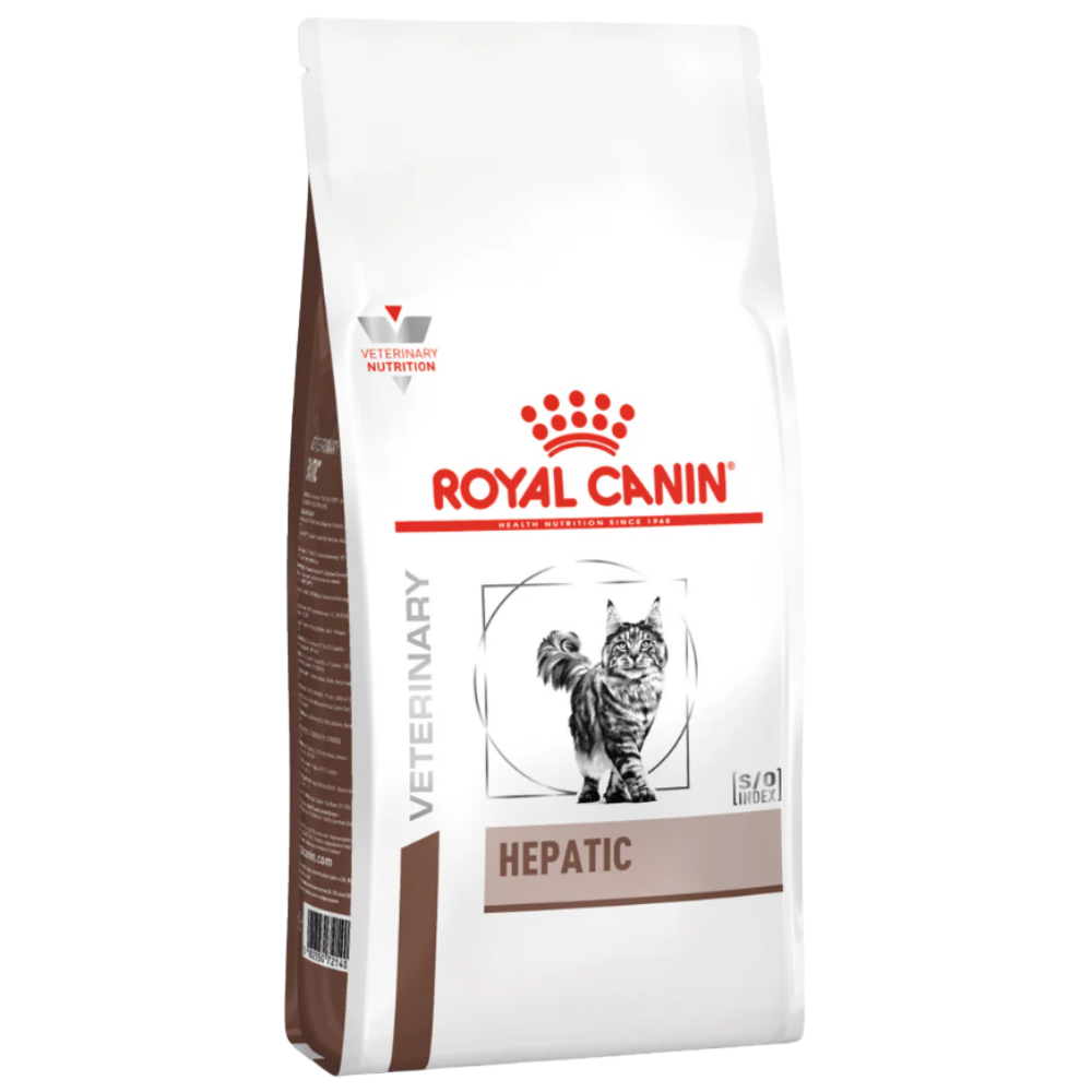 Royal Canin Hepatic All Breeds Adult Cat Food.
