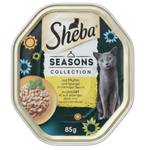 Sheba Seasons Collection Cat Wet Food Chicken & Asparagus In Creamy Sauce 85 g