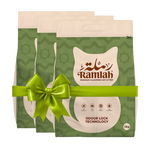3 x Ramlah Premium Cat Litter – Aloe Vera Scented 5 Kg ≈ 6 L