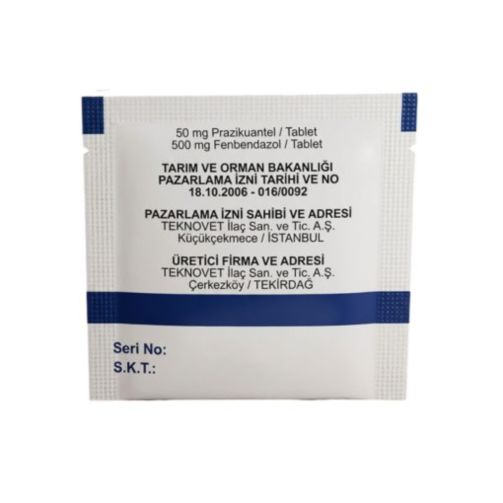 Tekno Vet Tenizol Oral Tablet for Pet 1 Tablet Petfast.shop Tekno Vet Cat Dog Heartworm & Dewormers Pharmacy petfast.shop Egypt PTE6894S Default Title 60.00