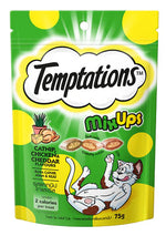 Temptations Mix Ups Catnip, Chicken & Cheddar Cat Treat 75g