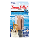 INABA Tuna Fillet Grilled cat treat package on a white background