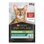 Pro Plan Nutrisavour Sterilised Beef In Gravy 85g.