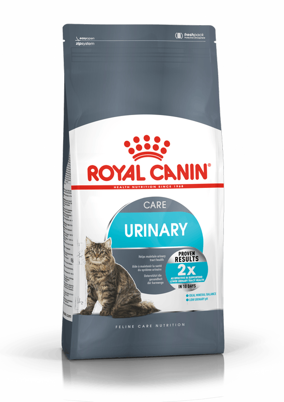Royal Canin Urinary Care All Breeds Adult Cat Food.
