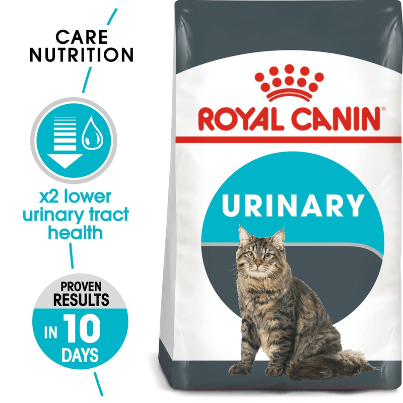 Royal Canin Urinary Care All Breeds Adult Cat Food.