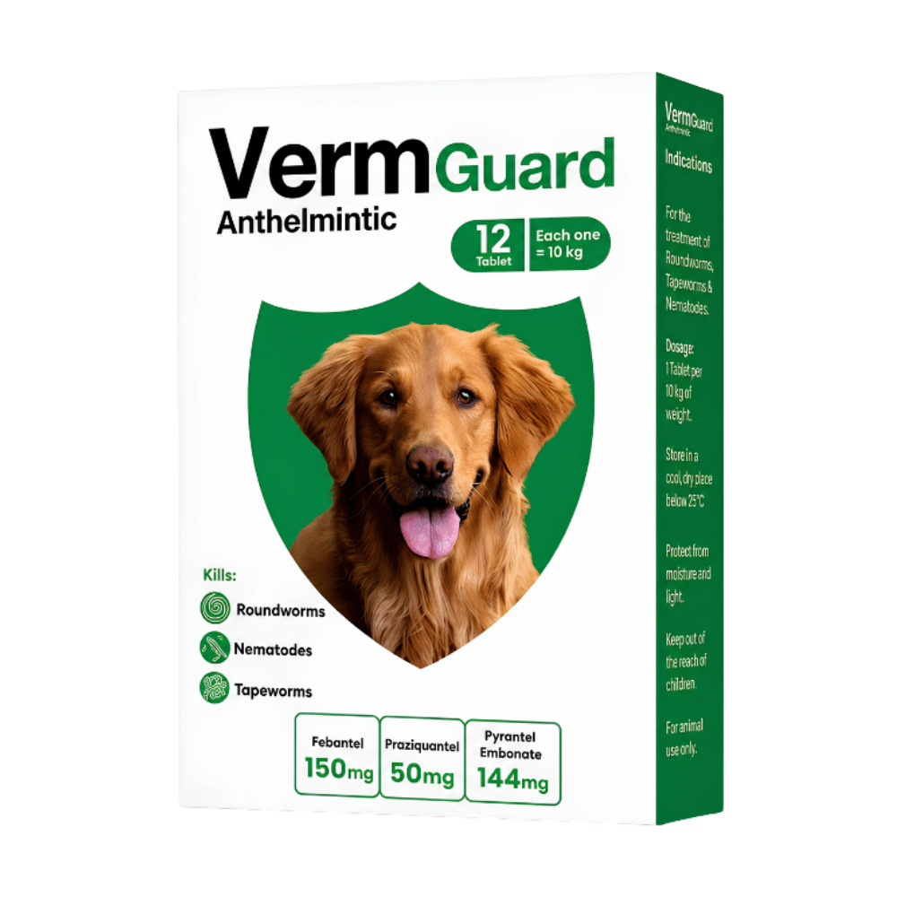 Verm Guard Anthelmintic for Dogs 6 Tablets
