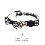 Naomi Cat Collar with Bell Black.