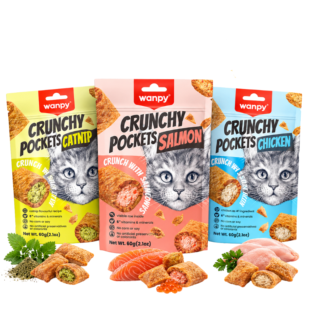 Wanpy Crunchy Trio Bundle Petfast.shop Wanpy Biscuit Treat Bundles Cat Exclude Treats petfast.shop EgyptDefault Title 585.00