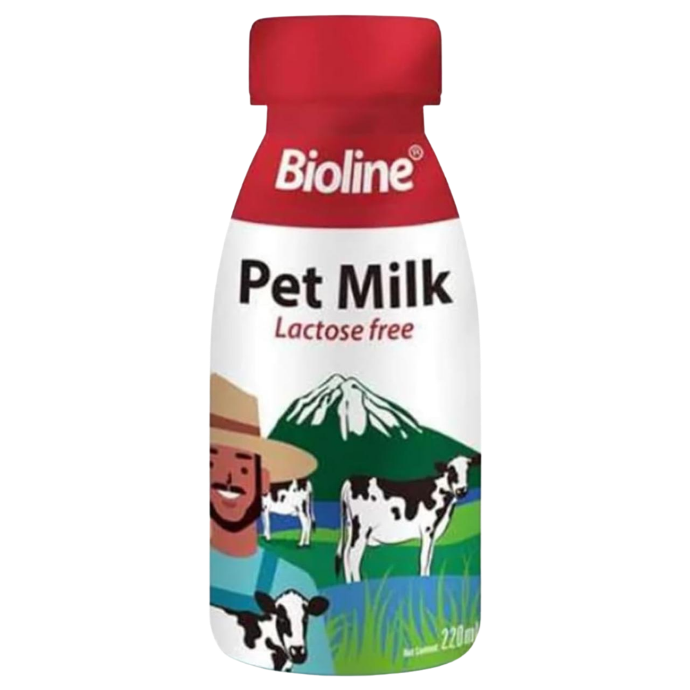 Bioline Pet Milk Lactose Free 220Ml Petfast.shop Bioline Cat Dog Milk Wet Food petfast.shop EgyptDefault Title 549.00