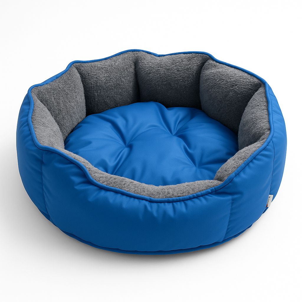Petmoda Round Bed Blue 50cm.