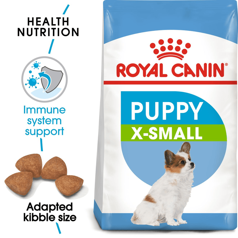 Royal Canin Puppy X-Small Breed Dog Food 1.5kg.
