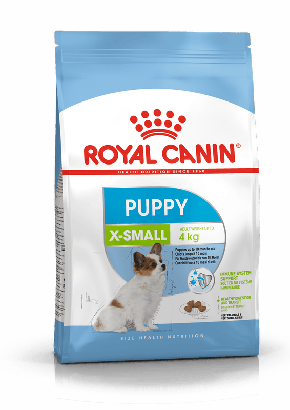 Royal Canin Puppy X-Small Breed Dog Food 1.5kg.