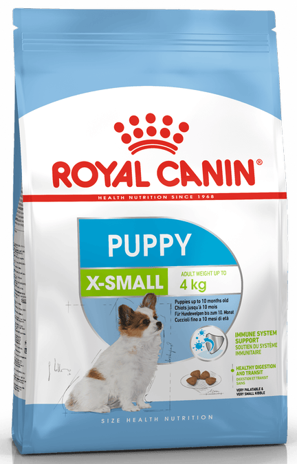 Royal Canin Puppy X-Small Breed Dog Food 1.5kg.