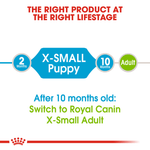 Royal Canin Puppy X-Small Breed Dog Food 1.5kg.