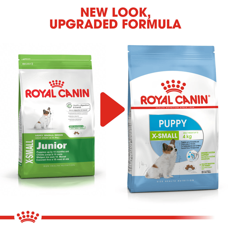Royal Canin Puppy X-Small Breed Dog Food 1.5kg.