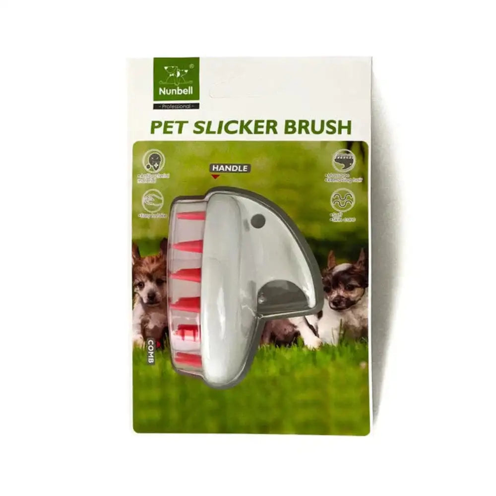 Nunbell Pet Slicker Brush Comb The Soft Dog Hair.