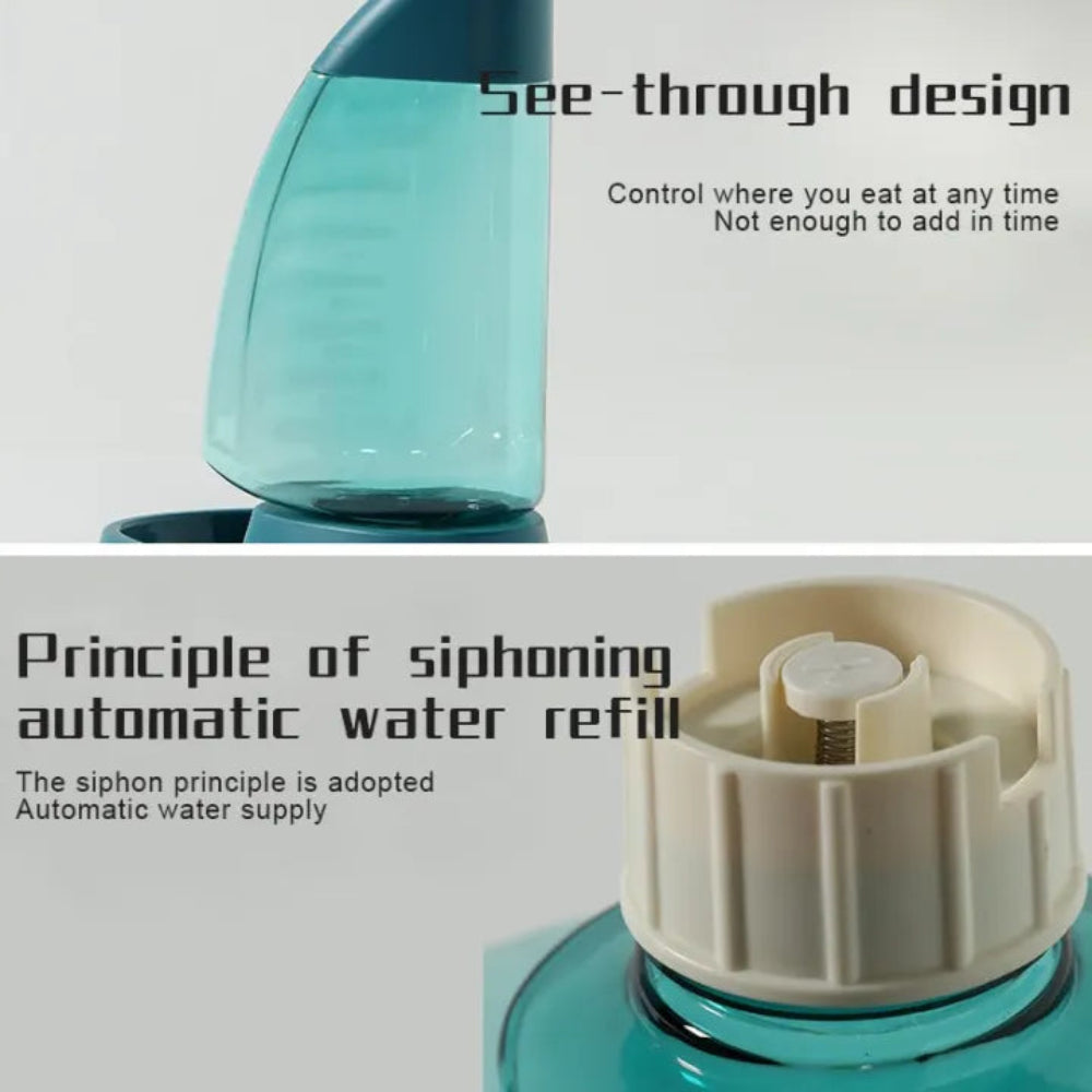 Product packaging with a blue and white design on a light gray background