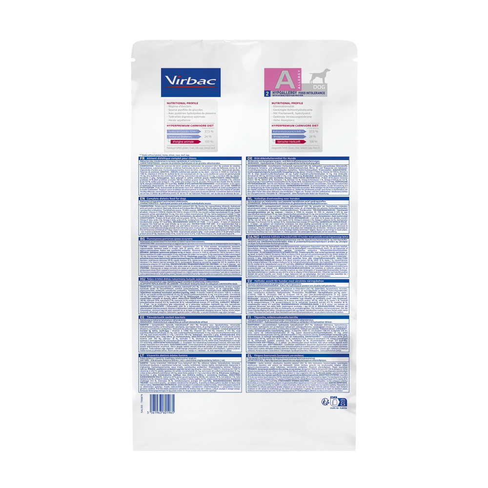 Product packaging with Virbac branding on a white background