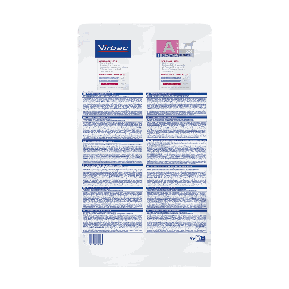 Product packaging with Virbac branding on a white background