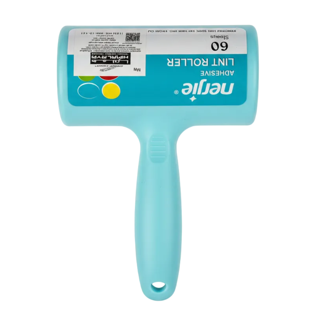 Adhesive Lint Roller - Turquoise Standing