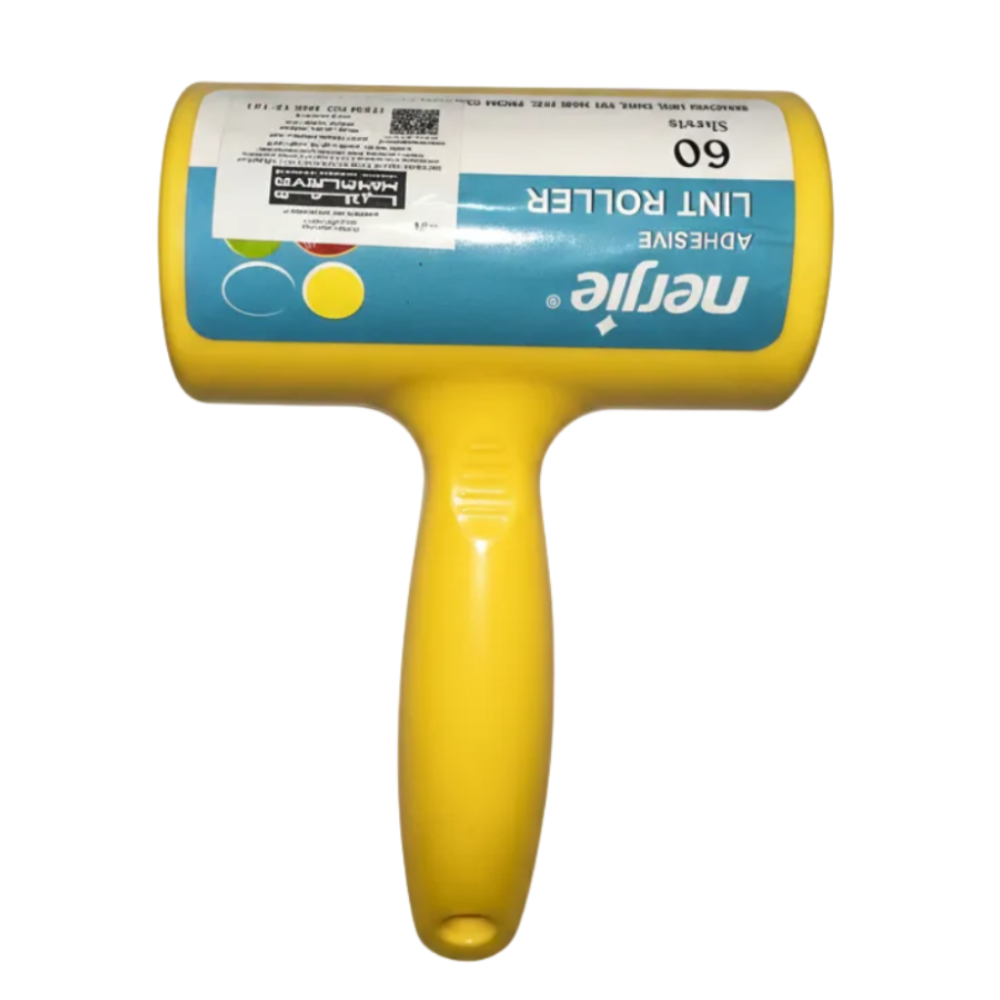 Adhesive Lint Roller - Yellow