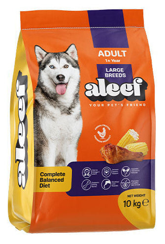 aleef adlut dog dry food 10 kg.