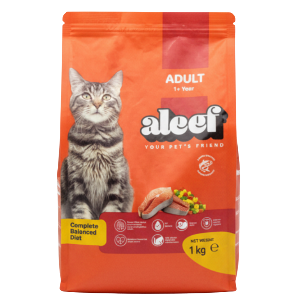 Aloof Cat Food - High Quality White Background