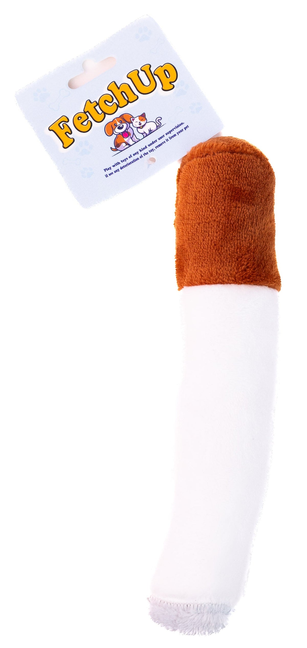 Fetch Up Cigarette Dog Toy.