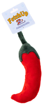 Fetch Up Chilli Dog Toy.