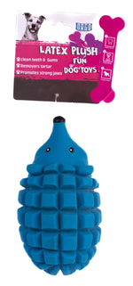Orgo Latex Plush Hedgehog toy.