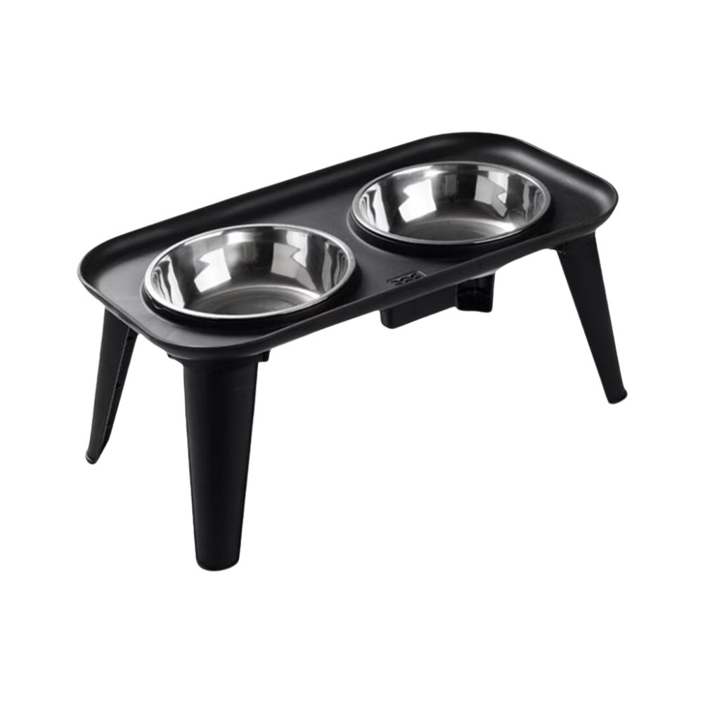 Raised Dog Double Bowl Stand | Elevated Double