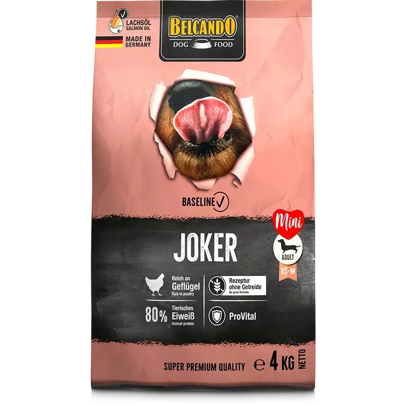 Belcando Baseline Joker Gf Dry Food for adult XS to M with Poultry 4 kg.