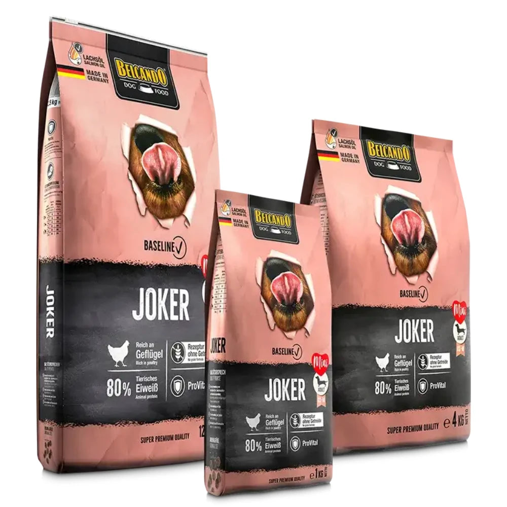 Belcando Baseline Joker Gf Dry Food for adult XS to M with Poultry 12.5 kg.