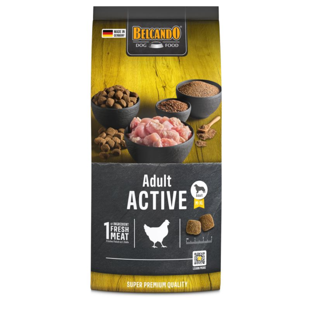Belcando Active Adult Dog Dry Food M-XL Petfast.shop Belcando Dog Dry Food Food petfast.shop Egypt PBE1053S-1 4 Kg 1750.00