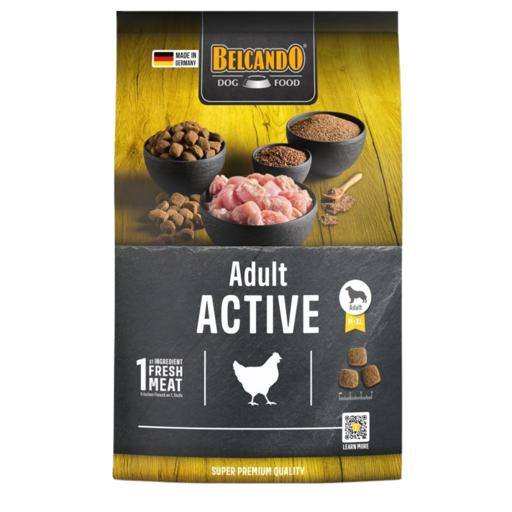 Belcando Active Adult Dog Dry Food M-XL Petfast.shop Belcando Dog Dry Food Food petfast.shop Egypt PBE1053S-1 4 Kg 1750.00