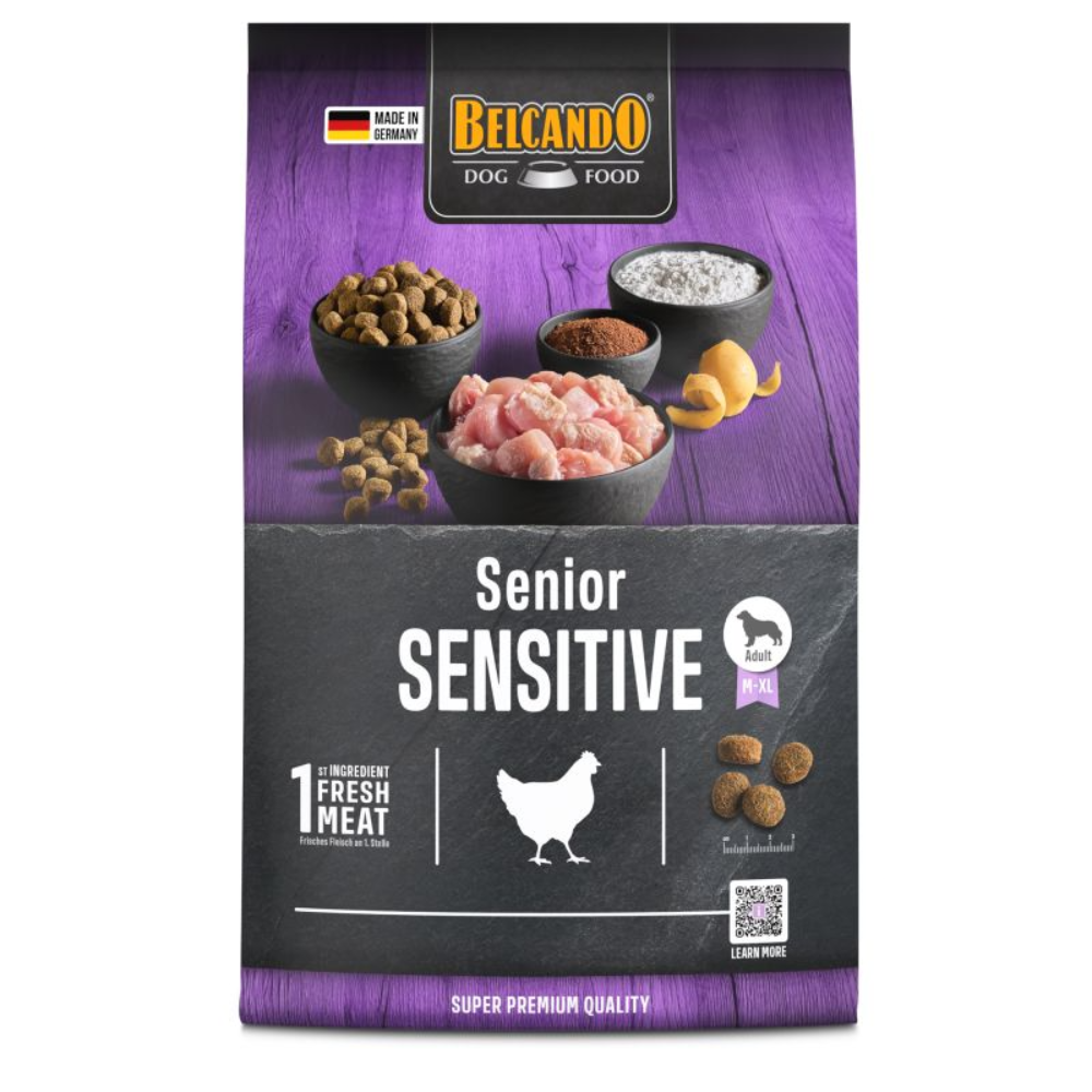 Belcando Dry Food with Meat for Medium to XL Breed Sensitive Senior Dogs Petfast.shop Belcando Dog Dry Food Food Senior petfast.shop Egypt PBE0050S-2 1 Kg 650.00
