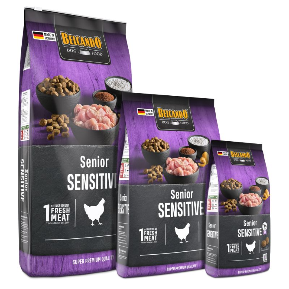 Belcando Dry Food with Meat for Medium to XL Breed Sensitive Senior Dogs Petfast.shop Belcando Dog Dry Food Food Senior petfast.shop Egypt PBE0050S-2 1 Kg 650.00