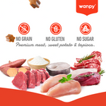 Wanpy Treat For Adult Dog Training Bites Beef 100 g Petfast.shop Wanpy Best Seller Biscuit Treat Dog Treats petfast.shop Egypt PWA6936S Default Title 240.00