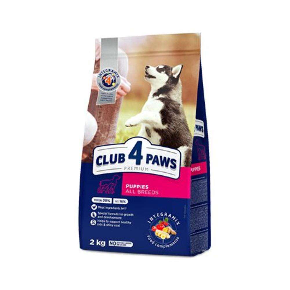 Club 4 Paws Dry Food for puppy Dogs with Chicken 2 kg.