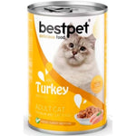 Best Pet Adult Cat With turkey 400g.