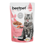 Bestpet Sterilised Cat Food on white background