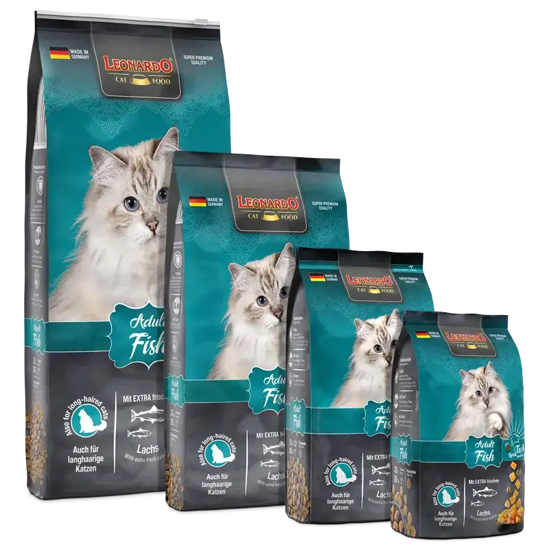 Leonardo Dry Food For Adult Cats With Fish 300 gr.