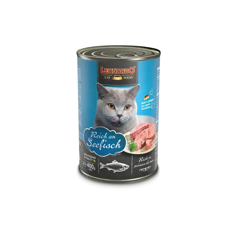 LEONARDO Rich In Ocean Fish 400gm.