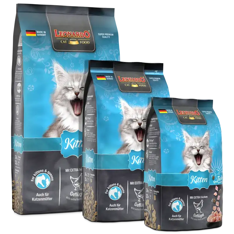 Leonardo Dry Food For kitten Cats With Poultry 300 gr.