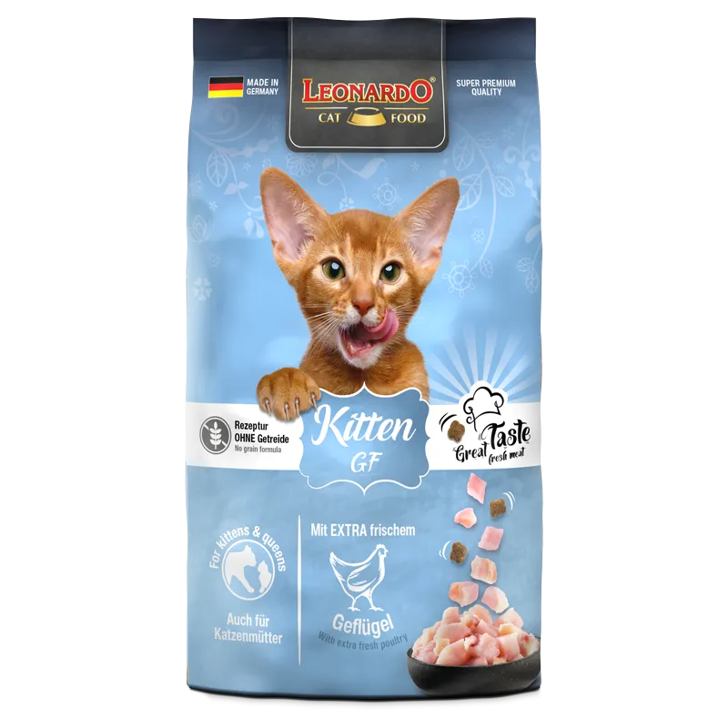 Leonardo Dry Food For Kitten Cat GF With Poultry 300 gr.