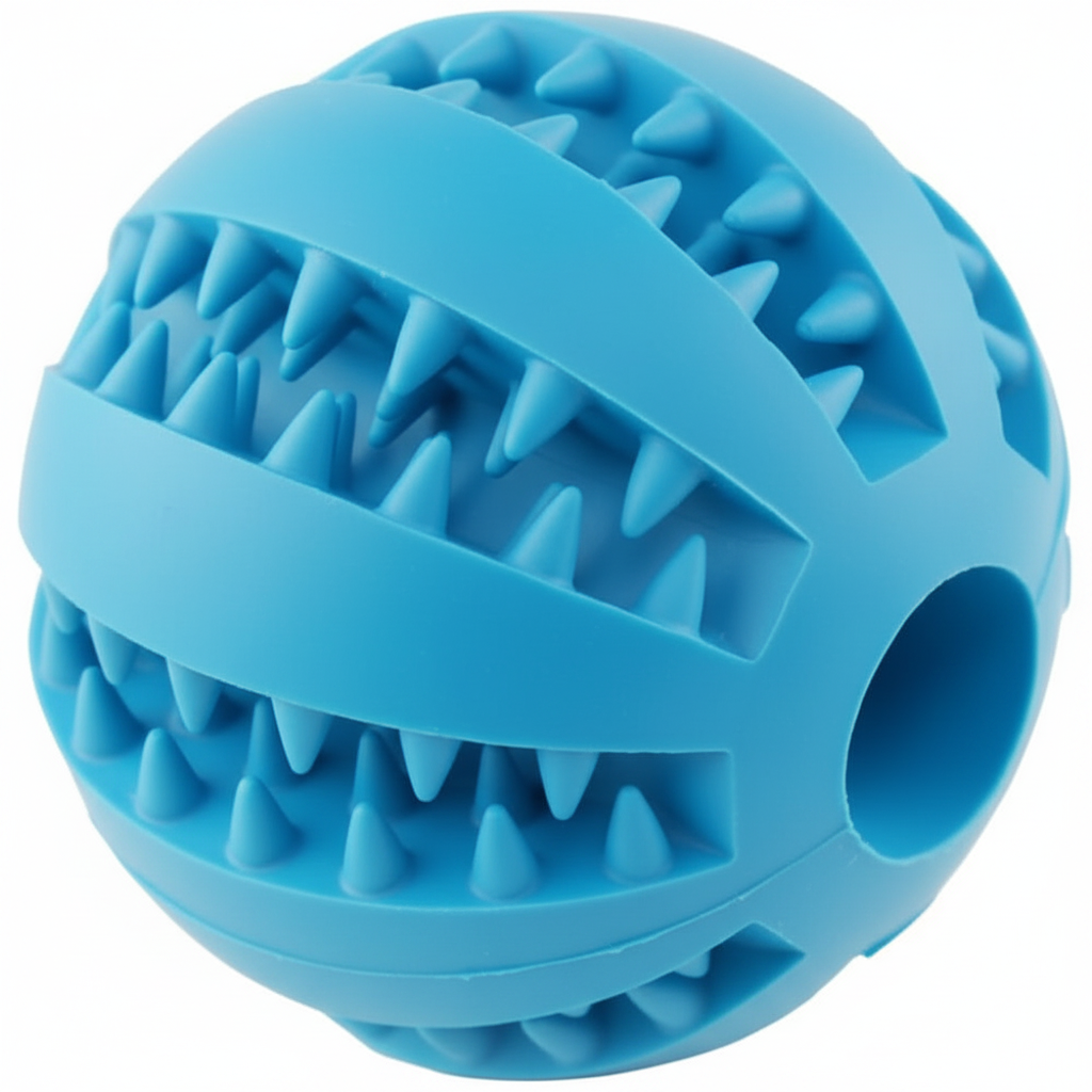 Bomei Pet Dog Toys Tooth Cleaning Ball for Small Dog Training