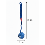Dog Hedgehog with Rope Toy Petfast.shop Generic Dog Supplies Toys petfast.shop EgyptDefault Title 420.00