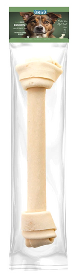 Orgo Rawhide Bones For Dog Dental Oral Care 1 PC XXXL.