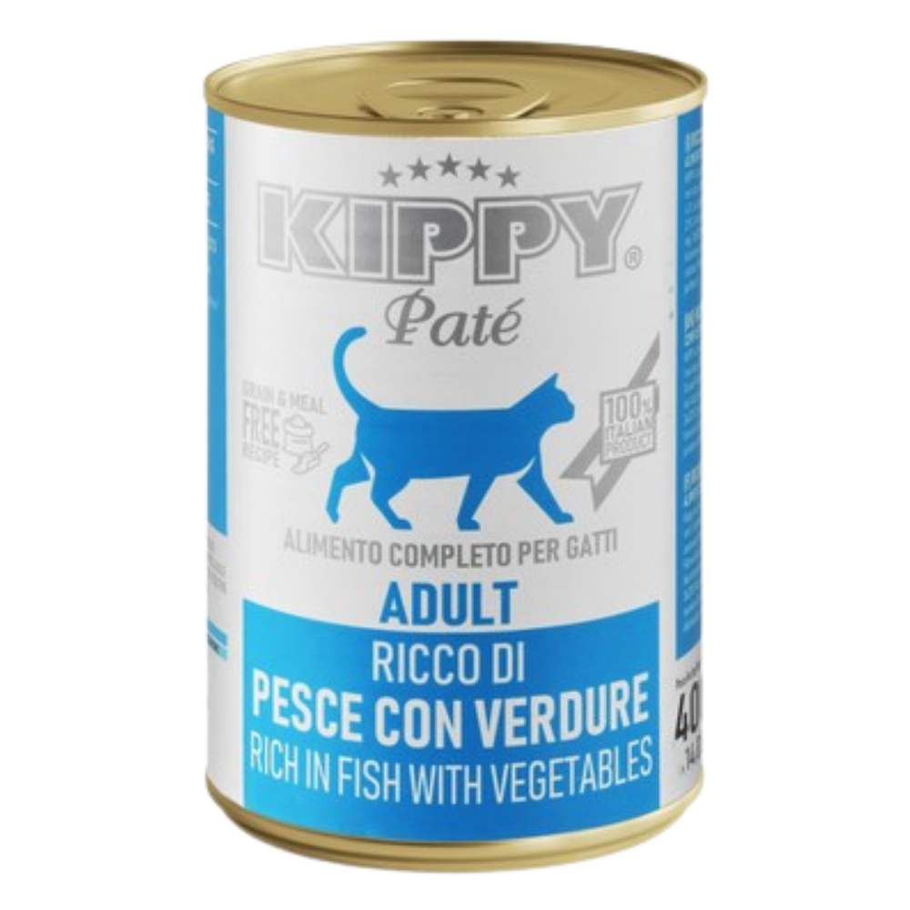 Kippy Cat Patè with Fish with Vegetables 400G.